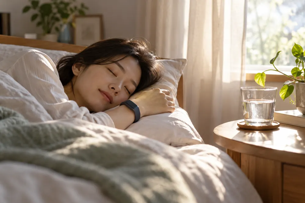 삼성 헬스 수면 코칭 업데이트|3일 기록 조건과 순차 제공 확인 관련 사진풍 설명 이미지 1 · AI 제작